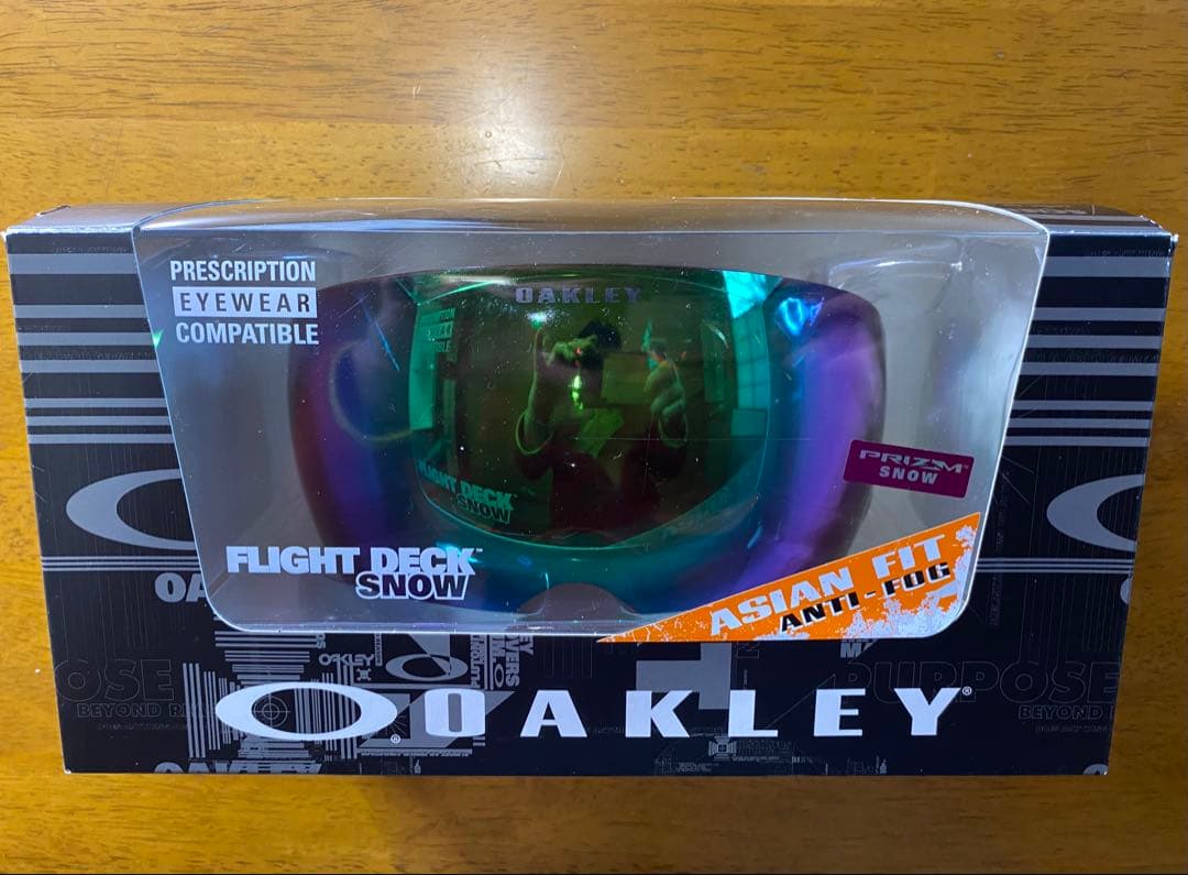 送料無料 国内正規品OAKLEY FLIGHT DECK L ASIAN FIT