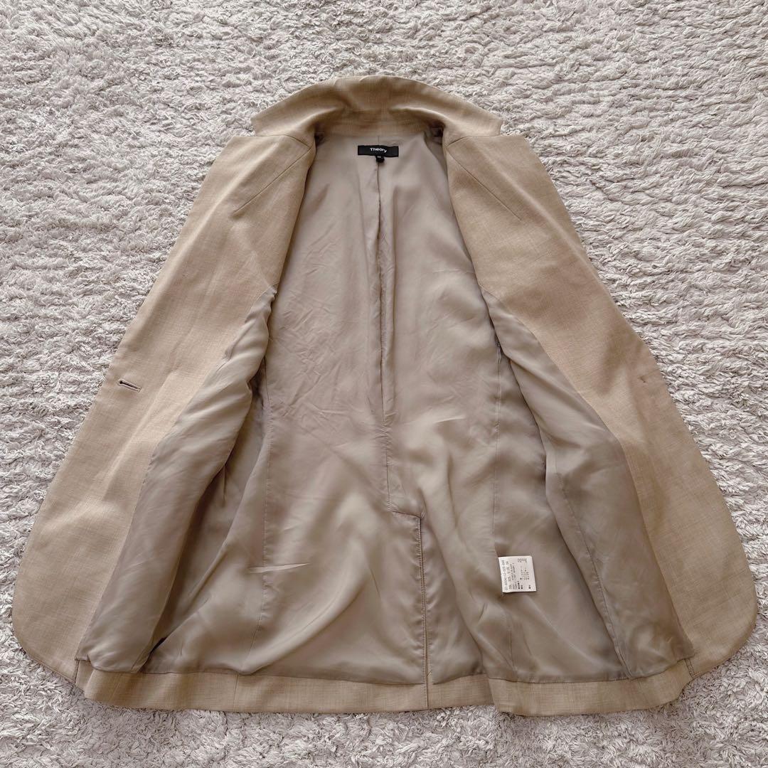 セオリー：小さいサイズ【ライト“サキソニー”×希少カラー】テーラードジャケット