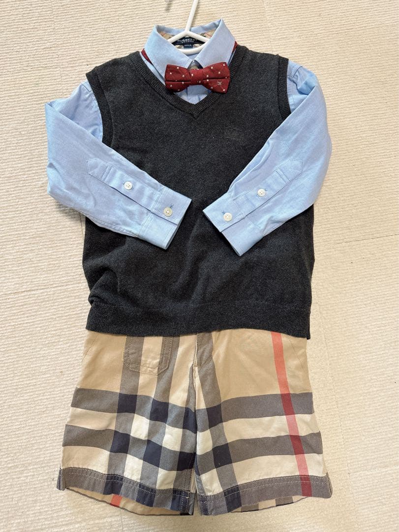 バーバリー　Burberry 入園式　セットアップ