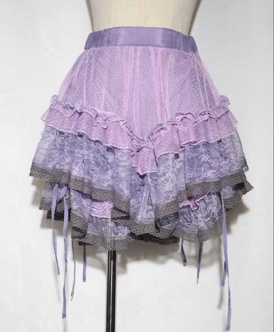 rurumu:シャーリングフリルパンツ