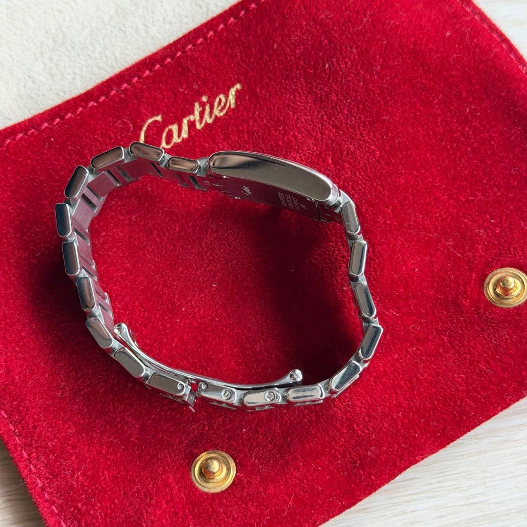 【超希少⭐️アジア限定】カルティエcartieタンクフランセーズ黒文字盤新品仕上げ