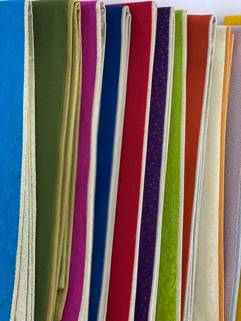 【在庫一掃60枚セット】重ね襟　重ね衿　振袖用　訪問着用　正絹 B