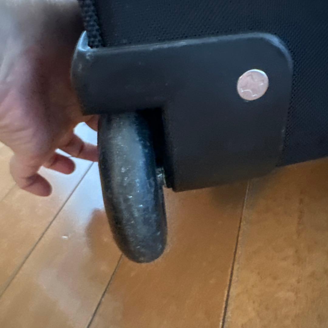 コールマン キャリーケース ソフト 2輪 鍵・未使用ストラップ付