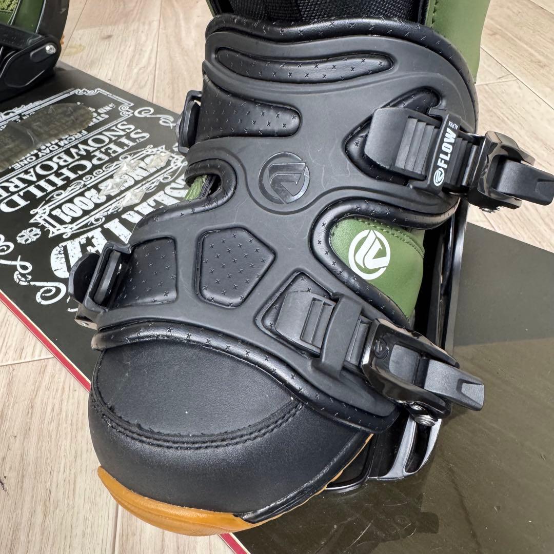 スノーボード即乗りセット151cm FLOW26.5cm BOAブーツ