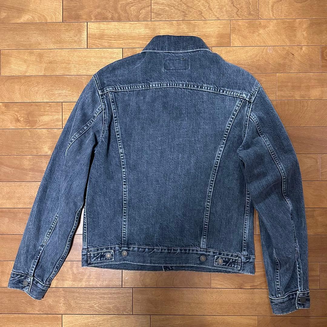 90s Levi's 70505 先染めブラック デニムジャケット 40