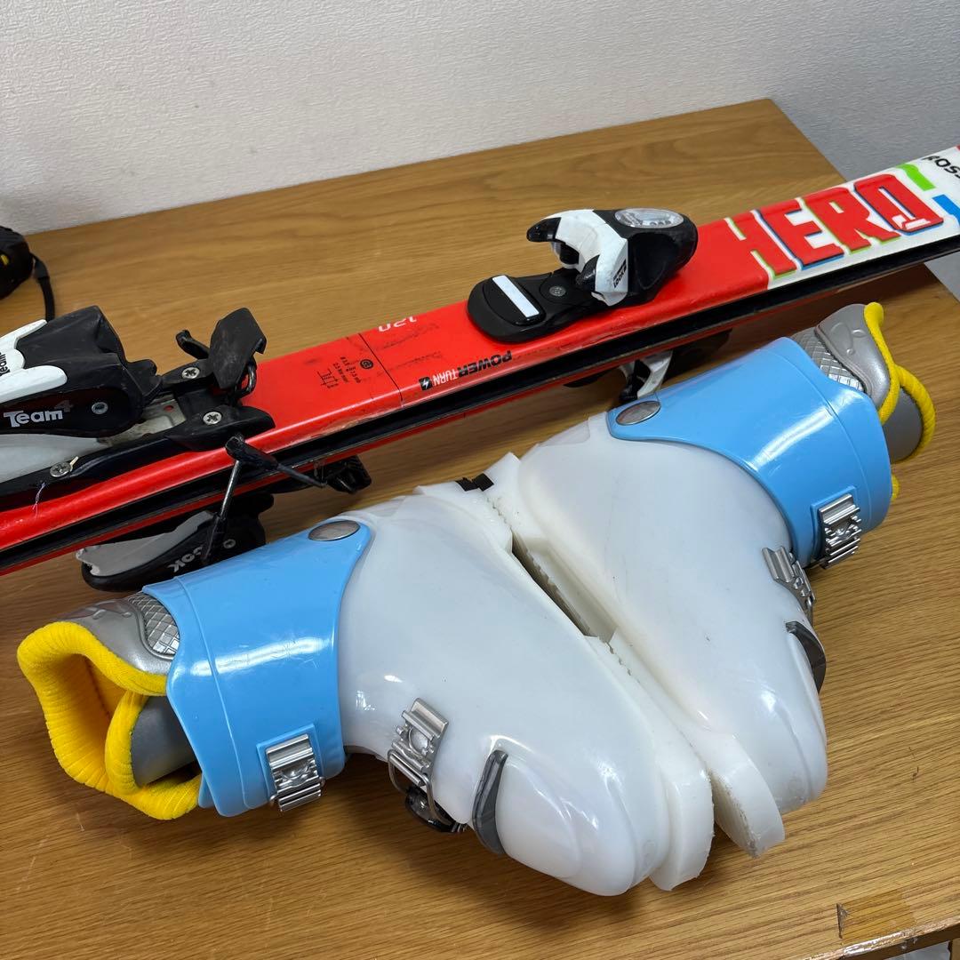 ジュニアスキーセット　ロシニョール　HERO 120cm 21cmブーツ付