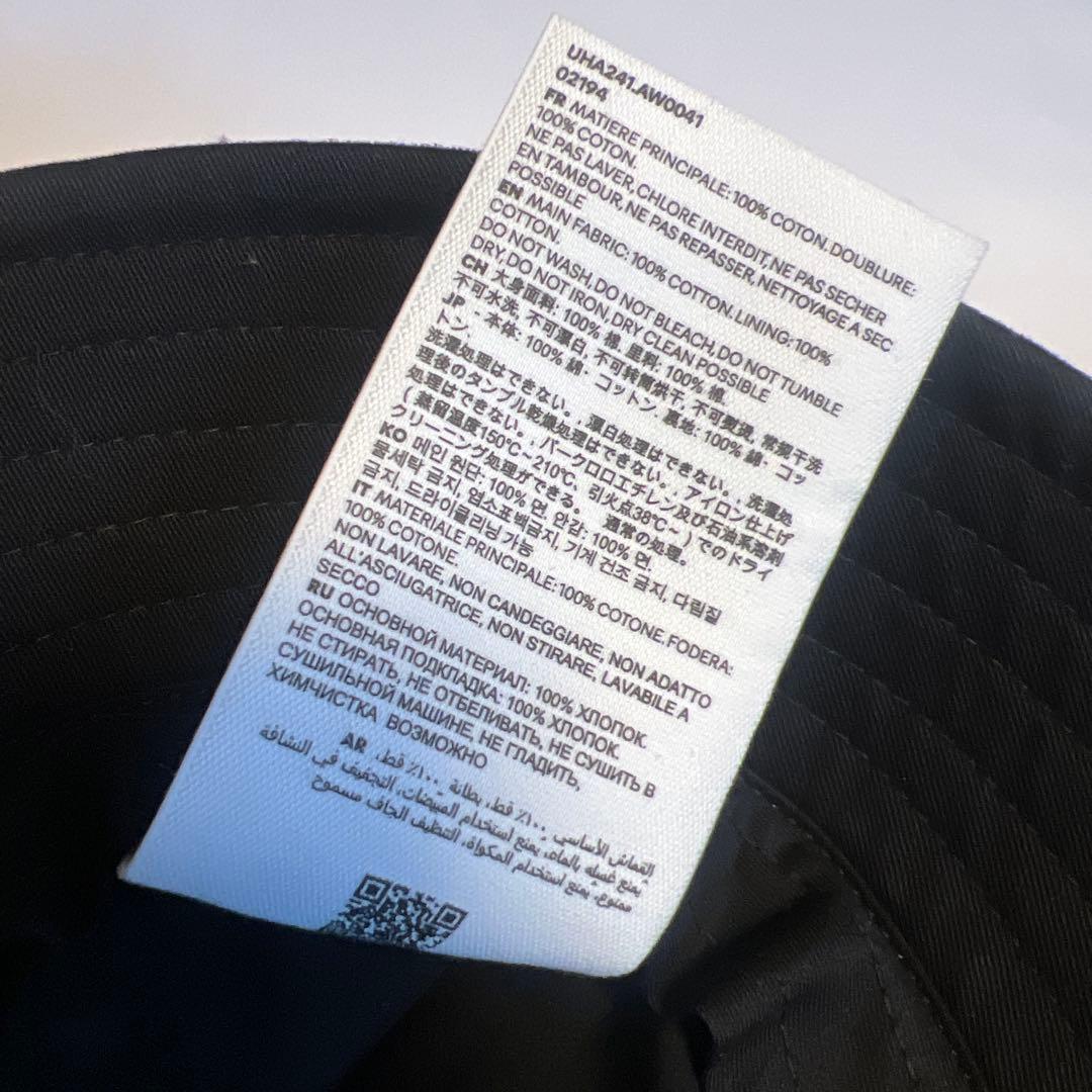 ami ブラック バケットハット M