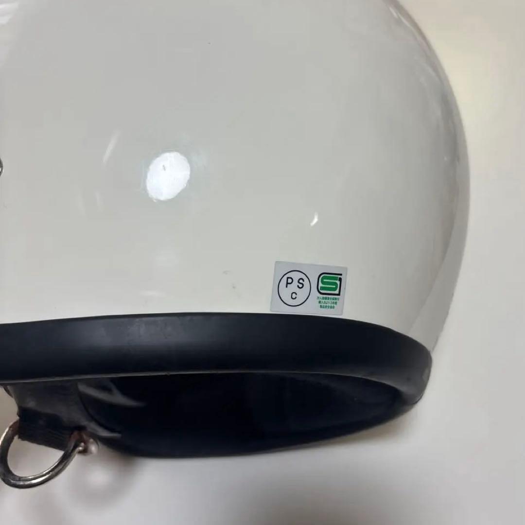 Buco ジェットヘルメット STANDARD ホワイト　JET500TX