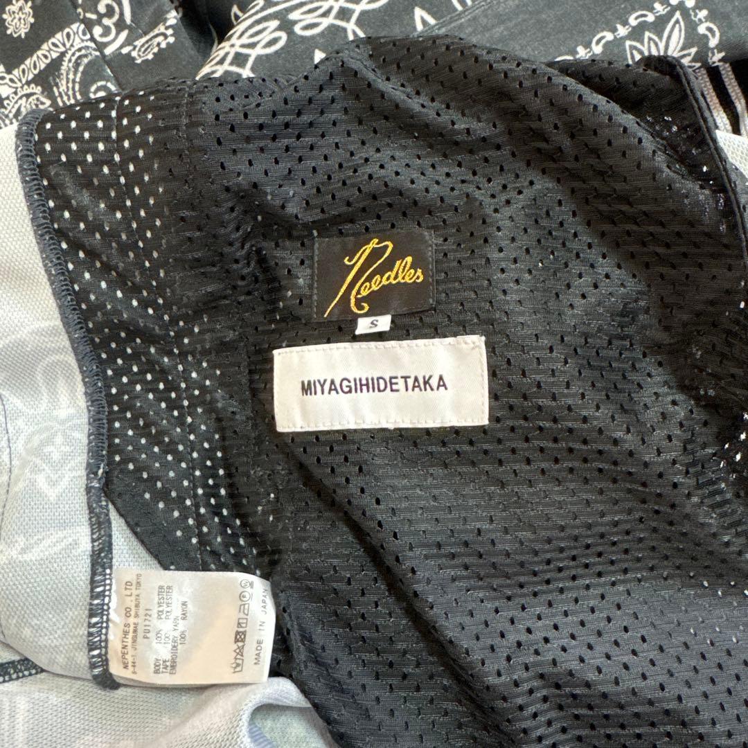 NEEDLES × MIYAGIHIDETAKA Sサイズトラックパンツ