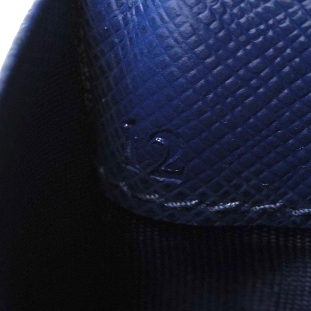 ✨未使用に近い✨　PRADA キーケース　サフィアーノレザー　リボン　6連　刻印