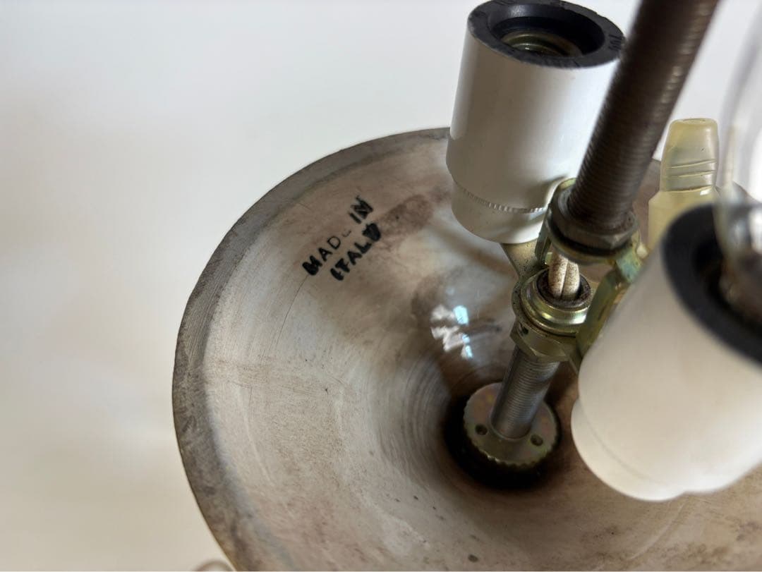 イタリア製 アンティーク 照明 スタンドライト 薔薇