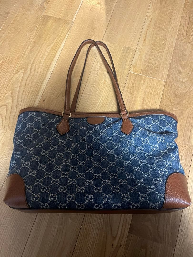 【美品 大幅値下げ!!】GUCCI GGパターン トートバッグ