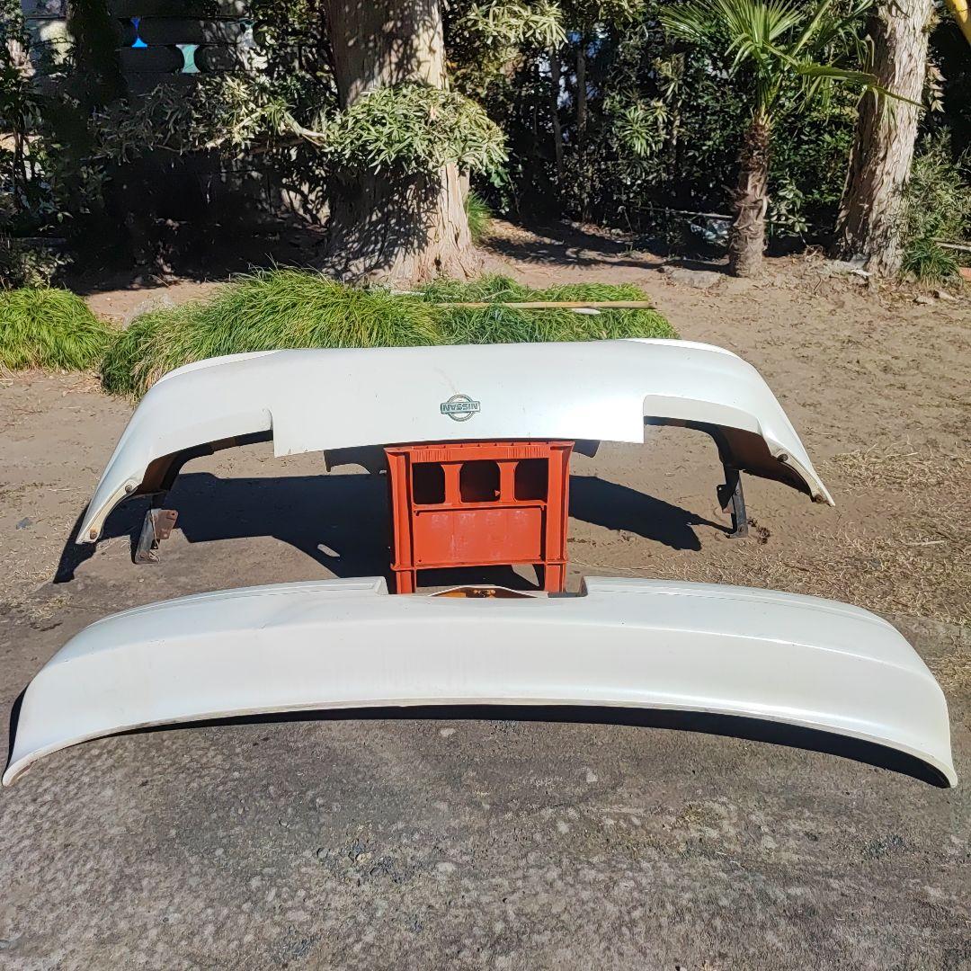 180sx中期純正フロント・リアバンパー