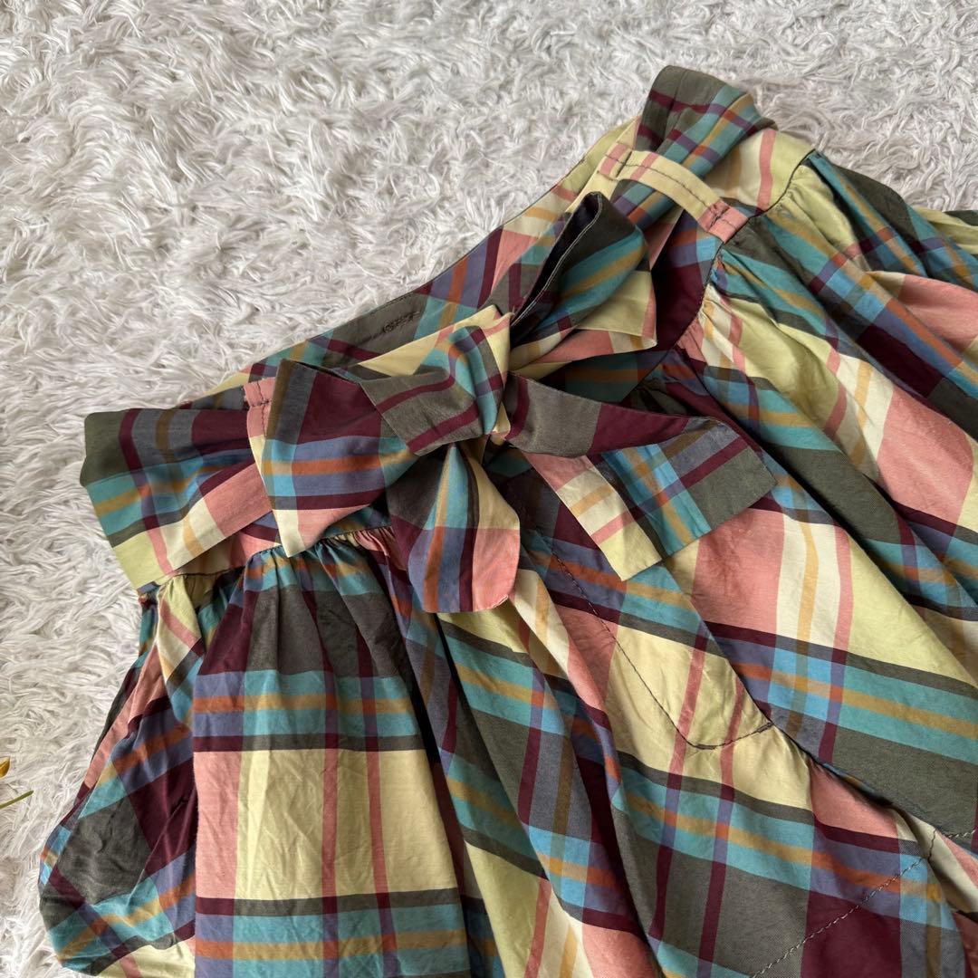 ヴィヴィアンウエストウッド 変形 キュロットパンツ ショートパンツ チェック