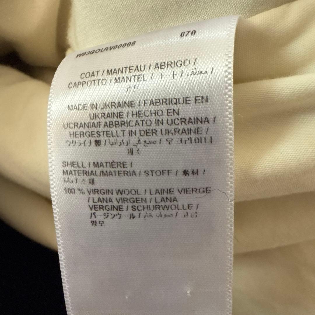 Bonpoint ネイビー ウールコート 8y