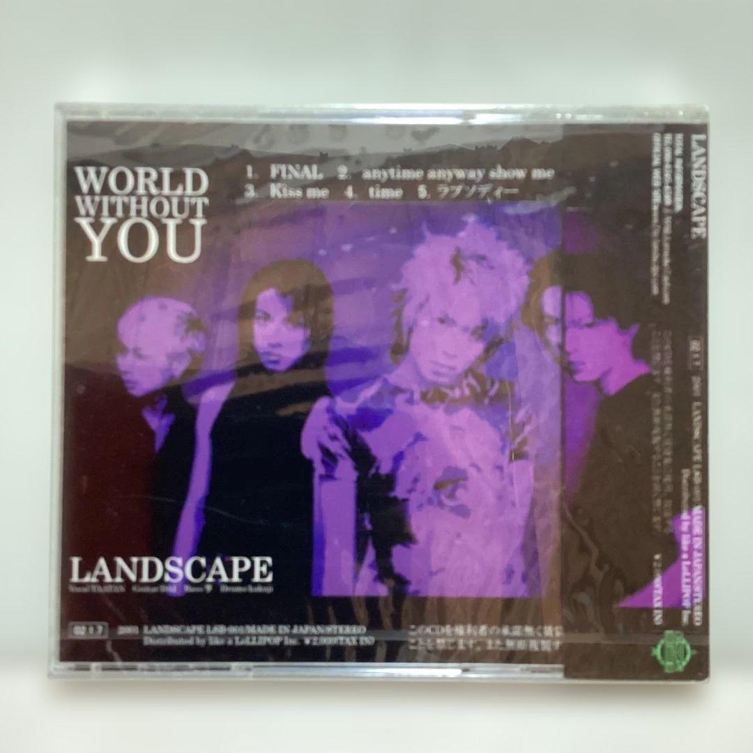 LANDSCAPE /WORLD WITHOUT YOU 1stミニアルバム