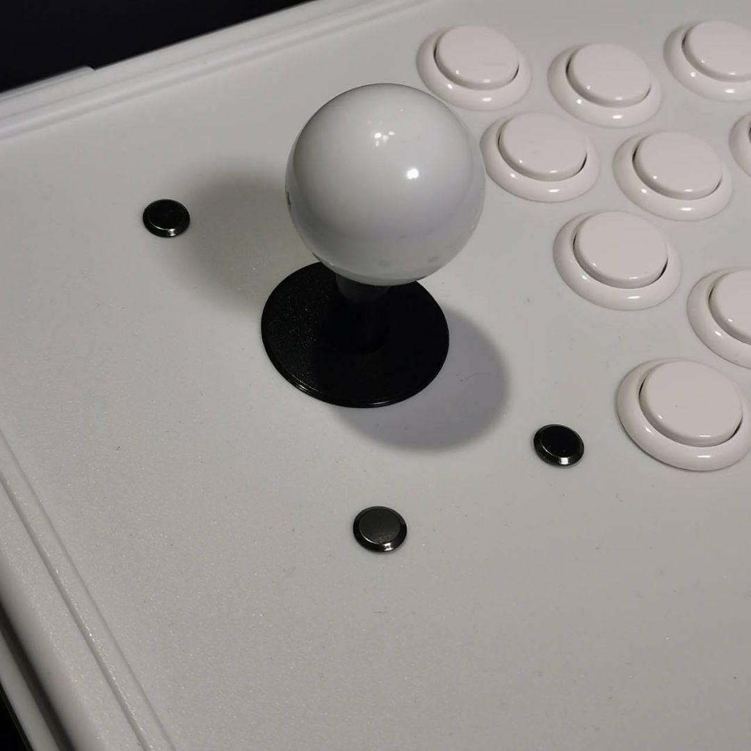 自作アーケードコントローラー レバータイプ ボタン増設型 ノアール配置