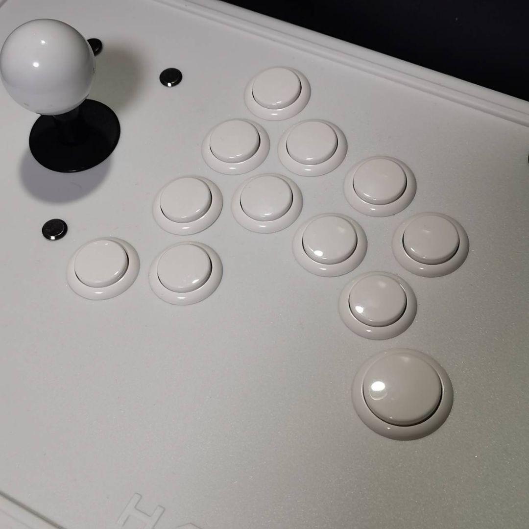 自作アーケードコントローラー レバータイプ ボタン増設型 ノアール配置