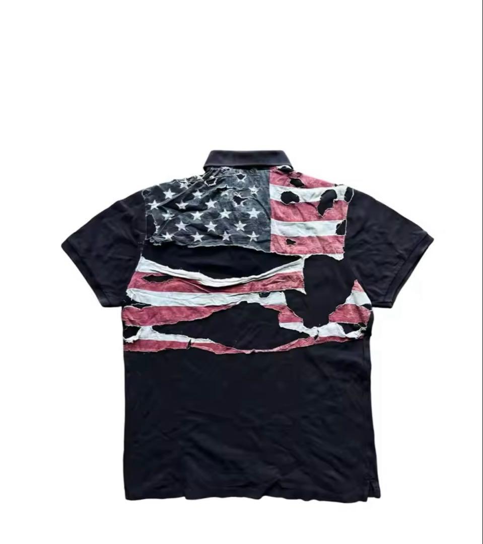 DENIM & SUPPLY RALPH LAUREN ネイビーポロシャツ S