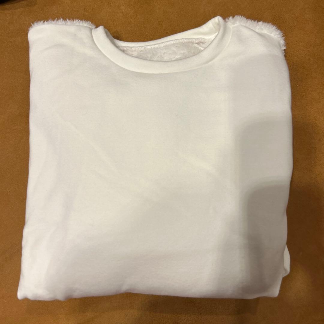 【新品未使用品】ayane アヤン バック両面ボアプルオーバー オフ