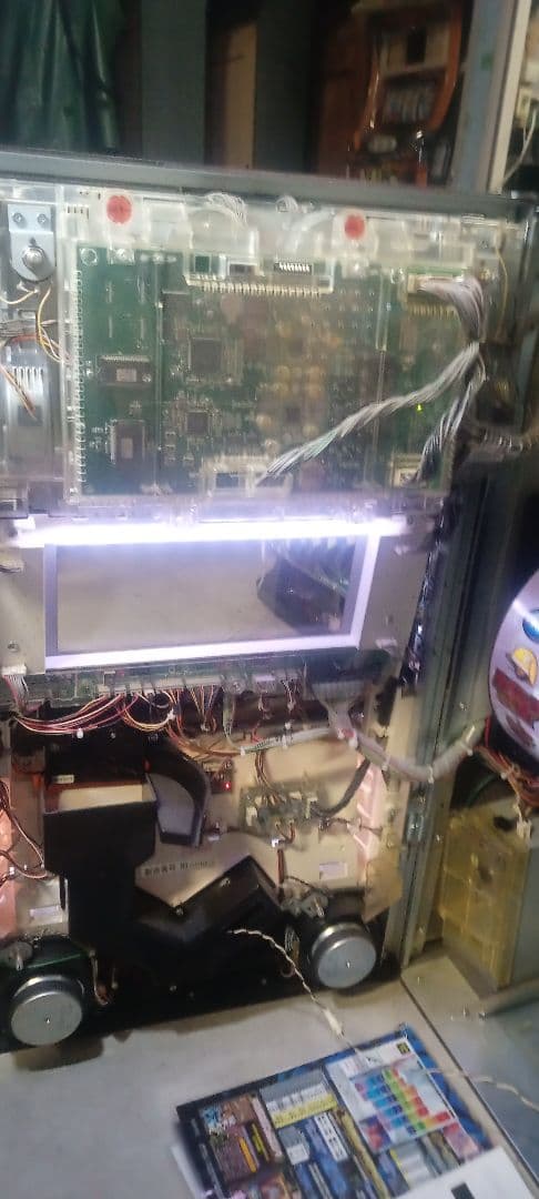 送料込　パチスロ　実機　ベルコ　鬼浜　友情挽歌編　アミューズ　不要　家スロ