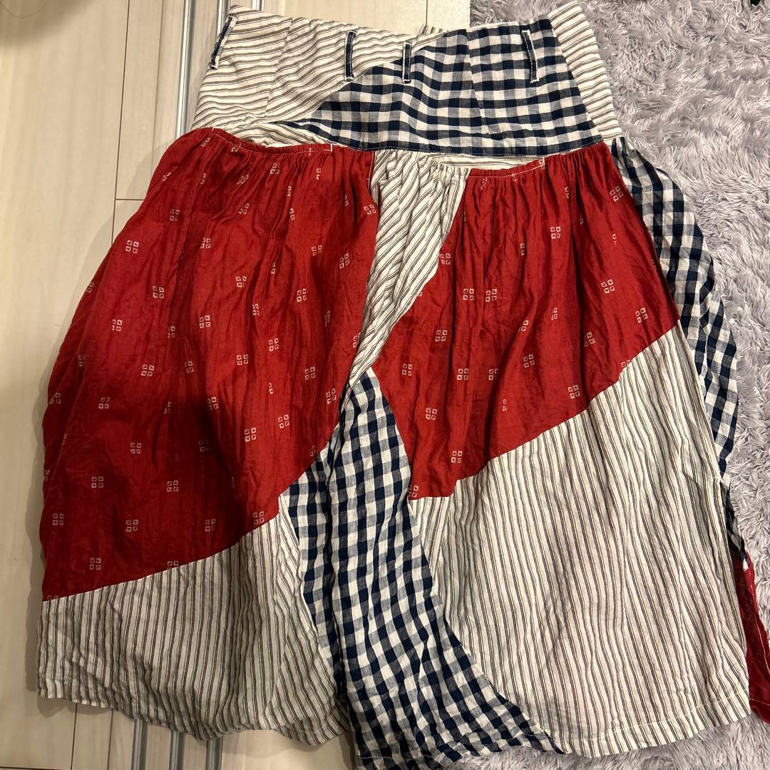 キャピタルkapital 超レア物　パッチワーク ショートパンツ