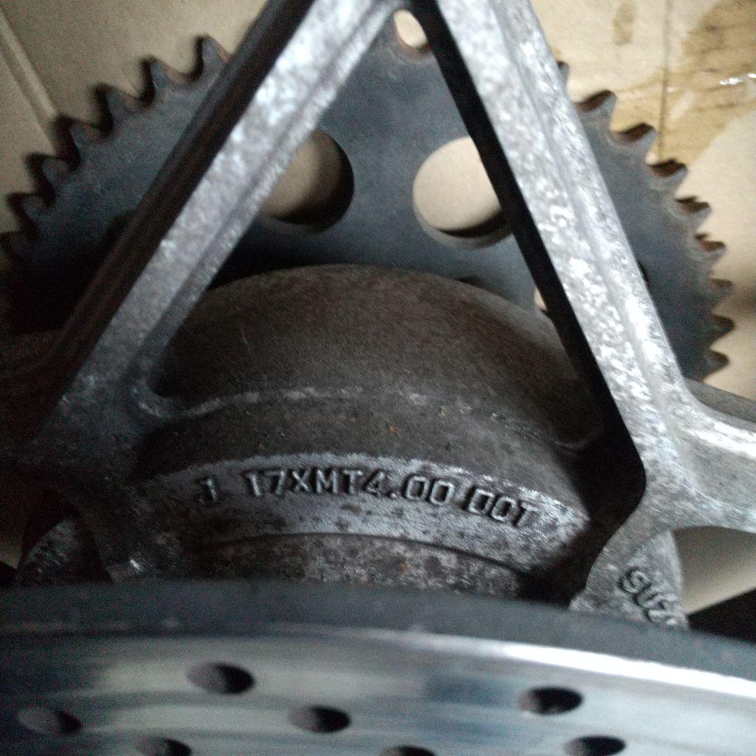 スズキGSX400Sカタナ純正星形キャストリアホイール