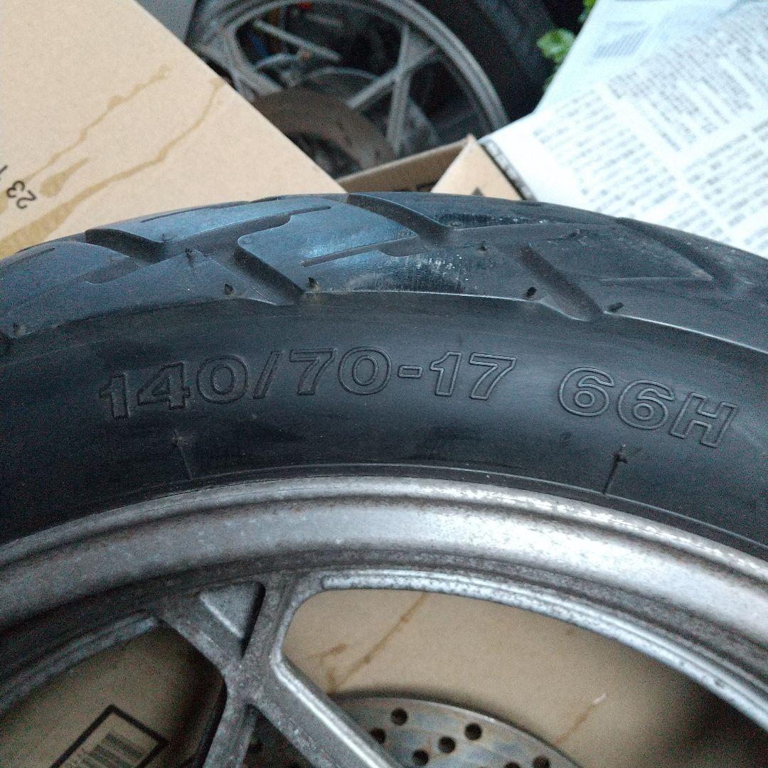 スズキGSX400Sカタナ純正星形キャストリアホイール