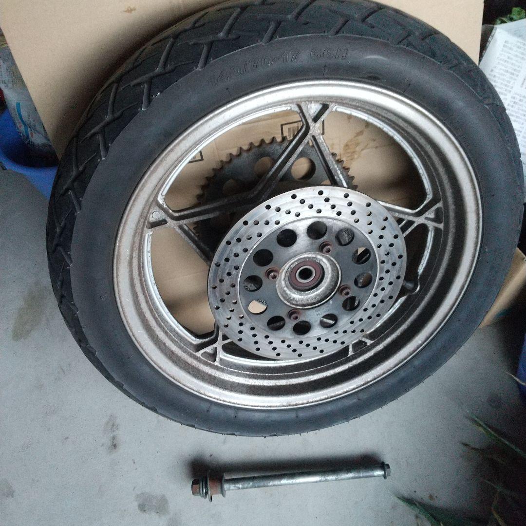 スズキGSX400Sカタナ純正星形キャストリアホイール