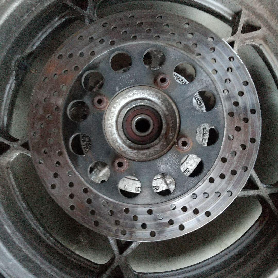 スズキGSX400Sカタナ純正星形キャストリアホイール