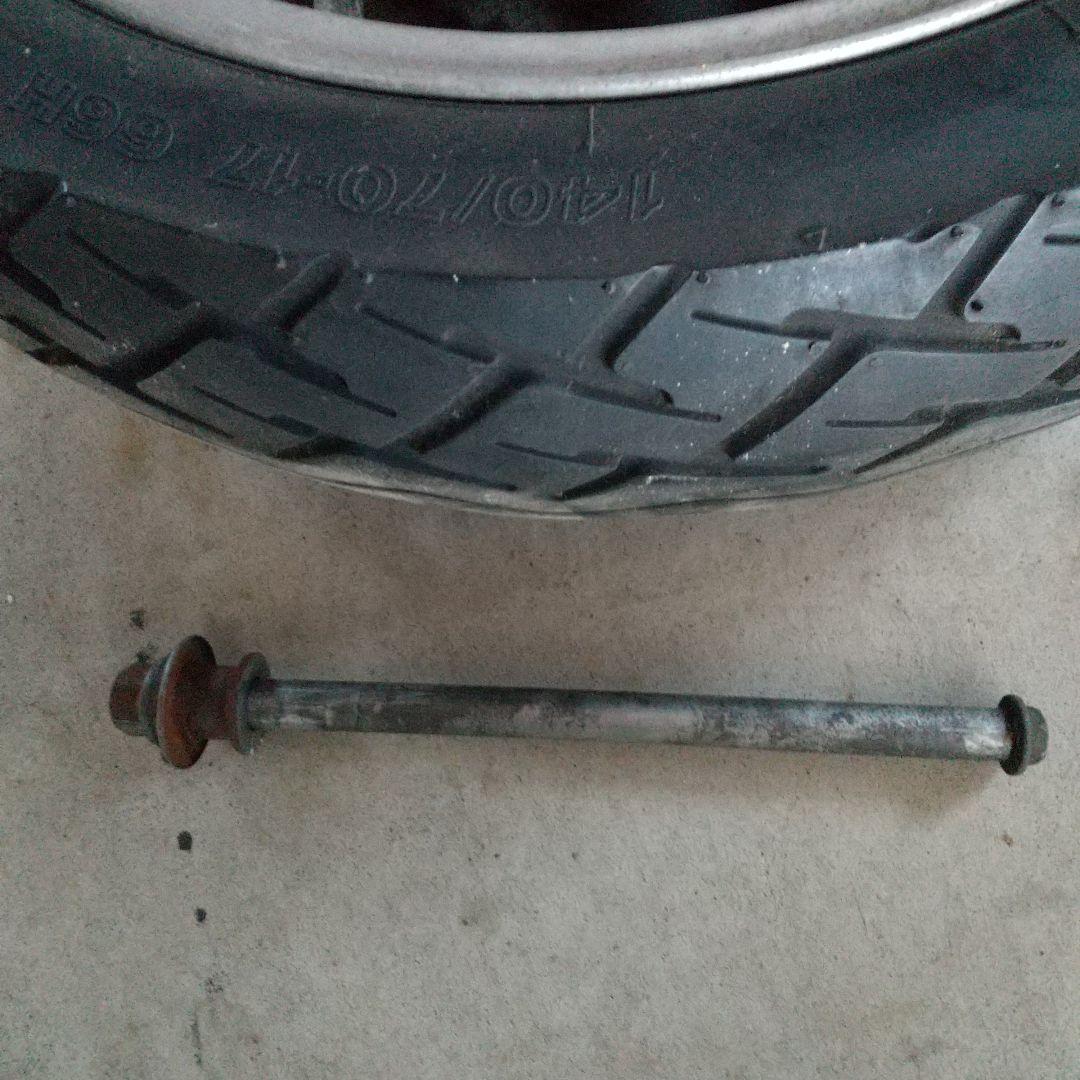 スズキGSX400Sカタナ純正星形キャストリアホイール