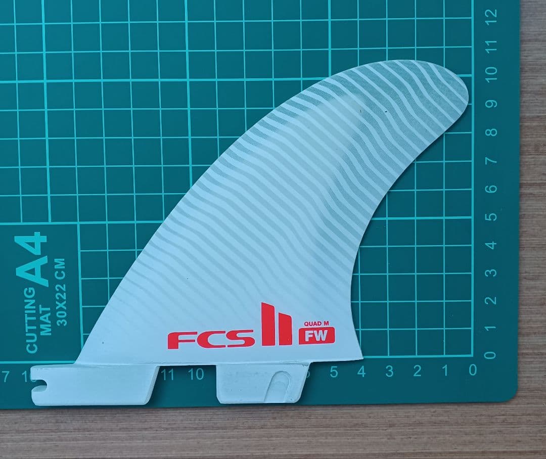 FCS II　FW　ファイヤーワイヤー　5枚セット　トライ+クアッドフィン　M