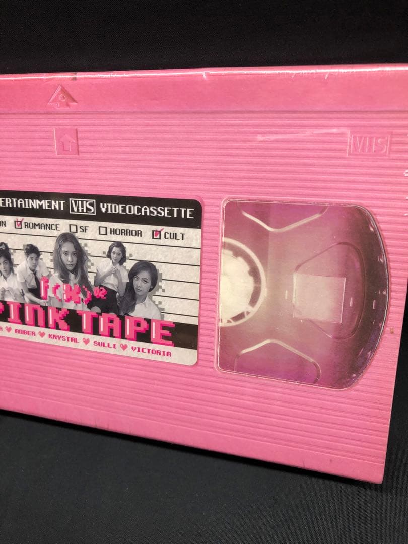 f(x) 　Pink tape　新品　レア物