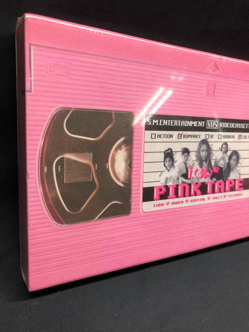 f(x) 　Pink tape　新品　レア物