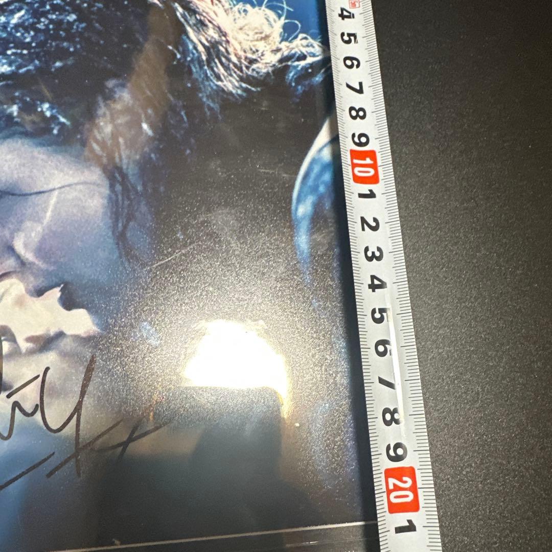 タイタニック　サイン入り　写真　レオナルド・ディカプリオ　ケイト・ウィンスレッド