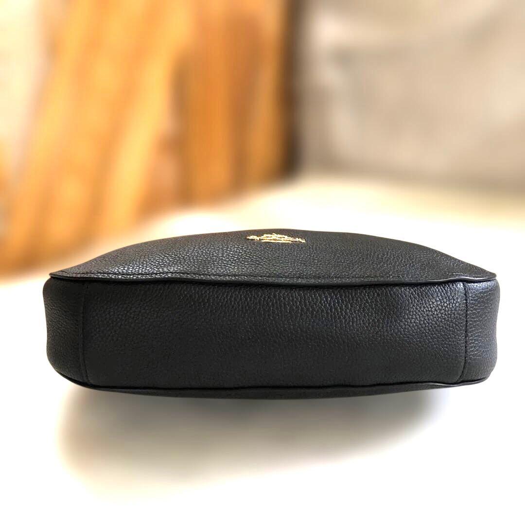 ［未使用］コーチ　チェルシー　ハーフムーン　ショルダーバッグ　2way 黒