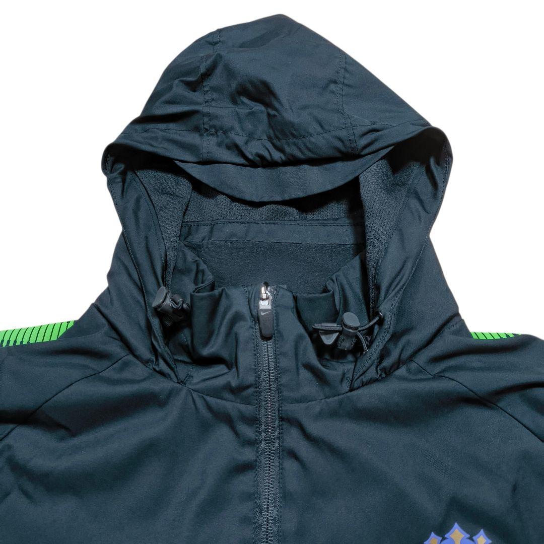 サンフレッチェ広島　スタッフ支給品　XL　NIKE　ウィンドブレーカー　ブラック