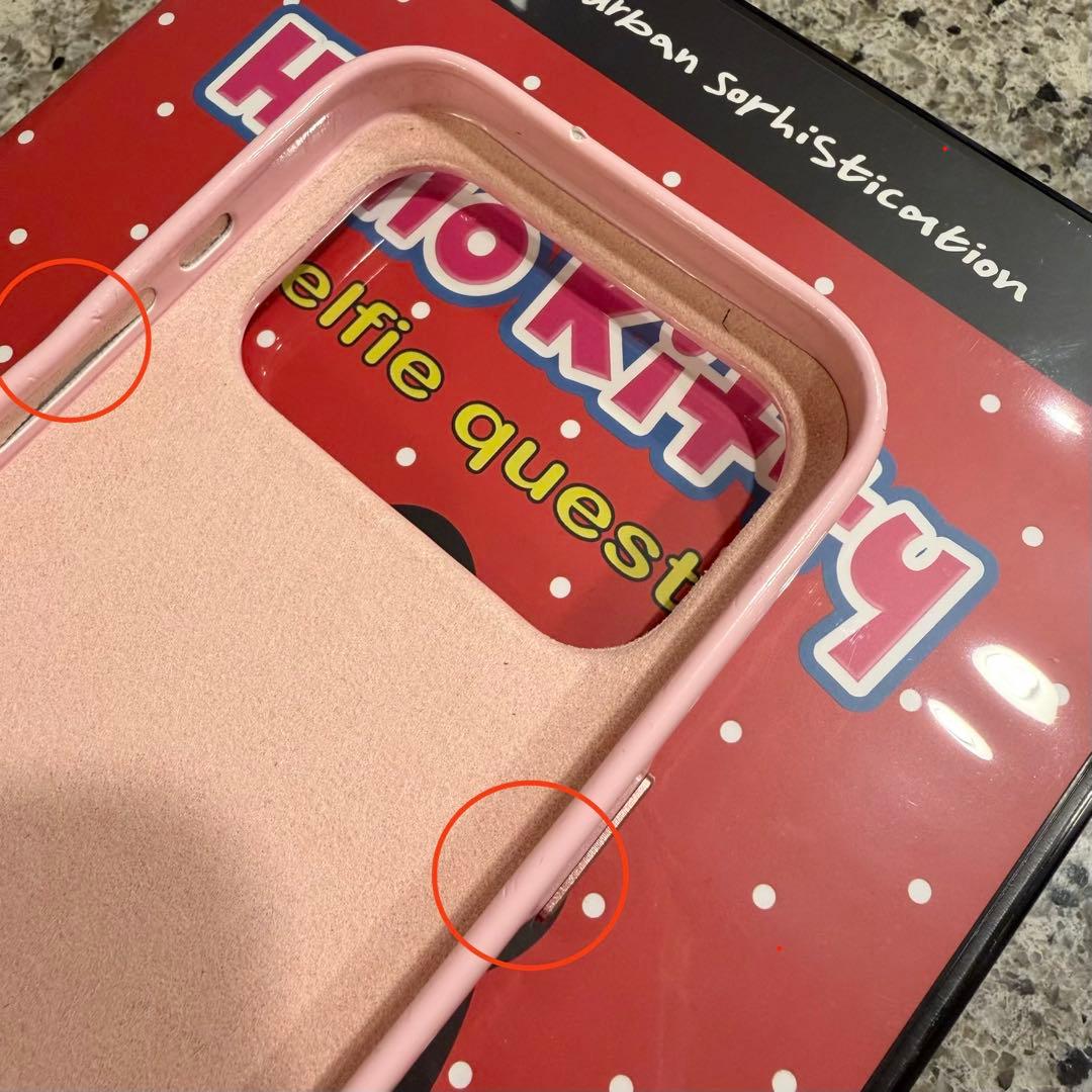 Urban Sophistication iPhone17pro キティ　ピンク