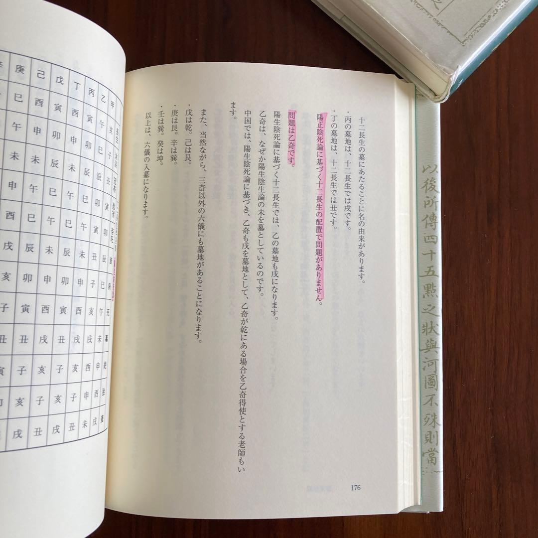 全伝奇門遁甲(上巻・下巻セット) 奇門遁甲盤