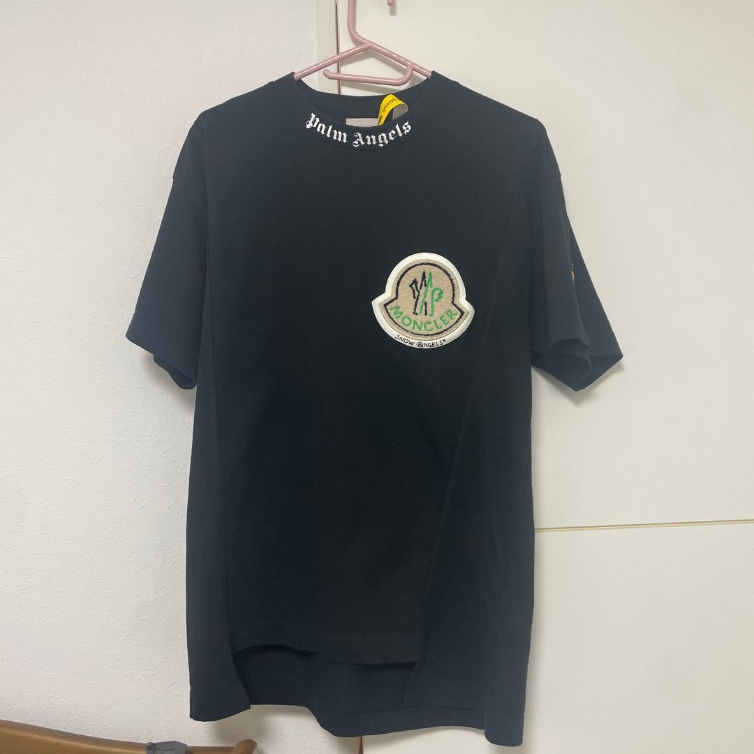 Palm Angels x Moncler Tシャツ ブラック