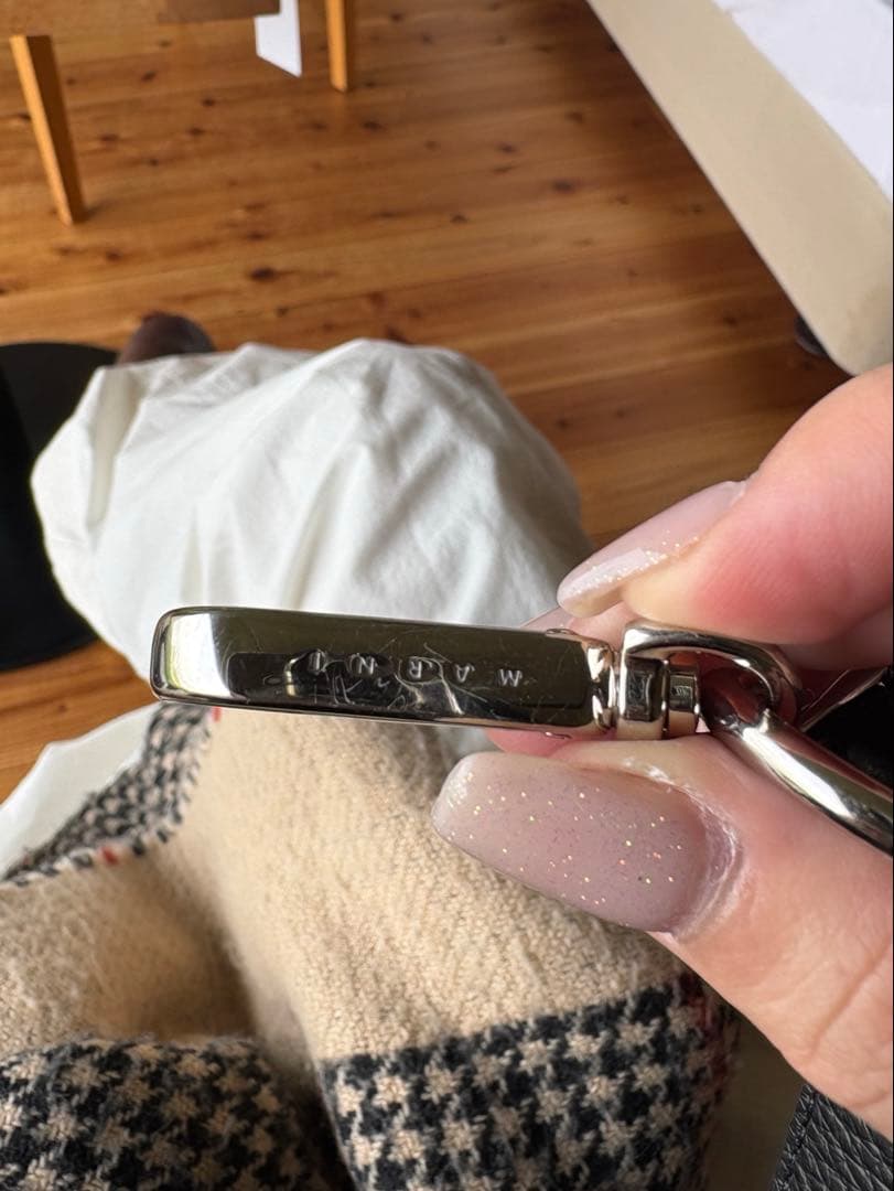 マルニ　Marni キーリング　ブラック