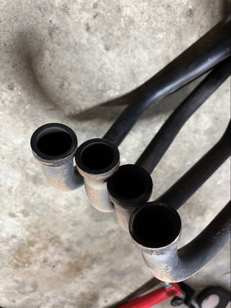 cbx400F コブラタイプマフラー4-1