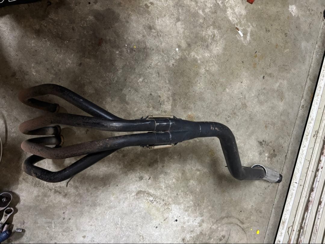 cbx400F コブラタイプマフラー4-1