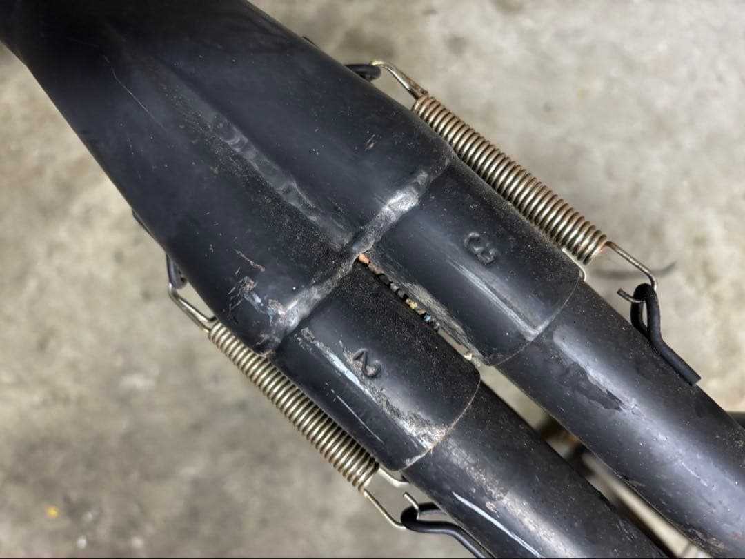 cbx400F コブラタイプマフラー4-1