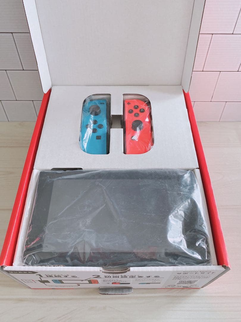 Nintendo switch ジョイコン　本体　付属品完品