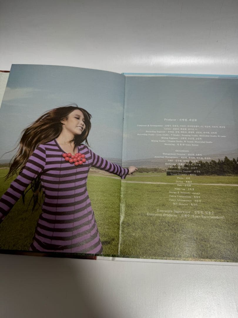 【直筆サイン入り】IU REAL アルバム　韓国盤CD