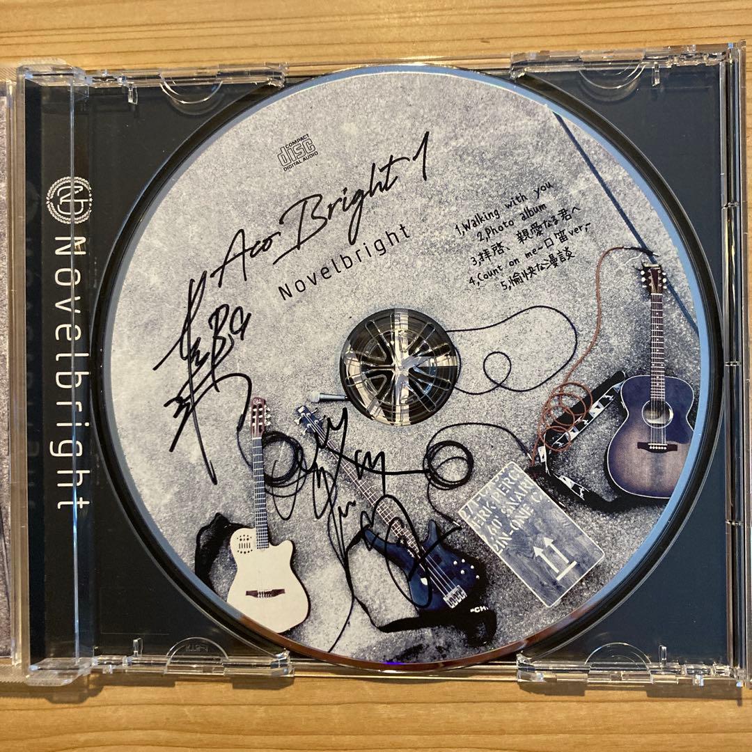 ★サイン入り★希少◇CD Novelbright / AcoBright 1