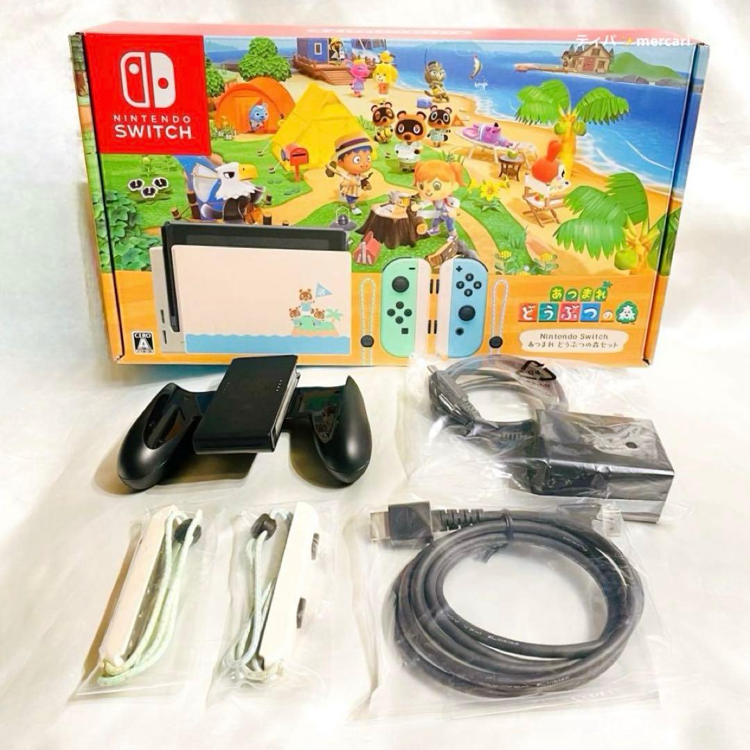 Nintendo Switch あつまれどうぶつの森セット　付属品一式　任天堂