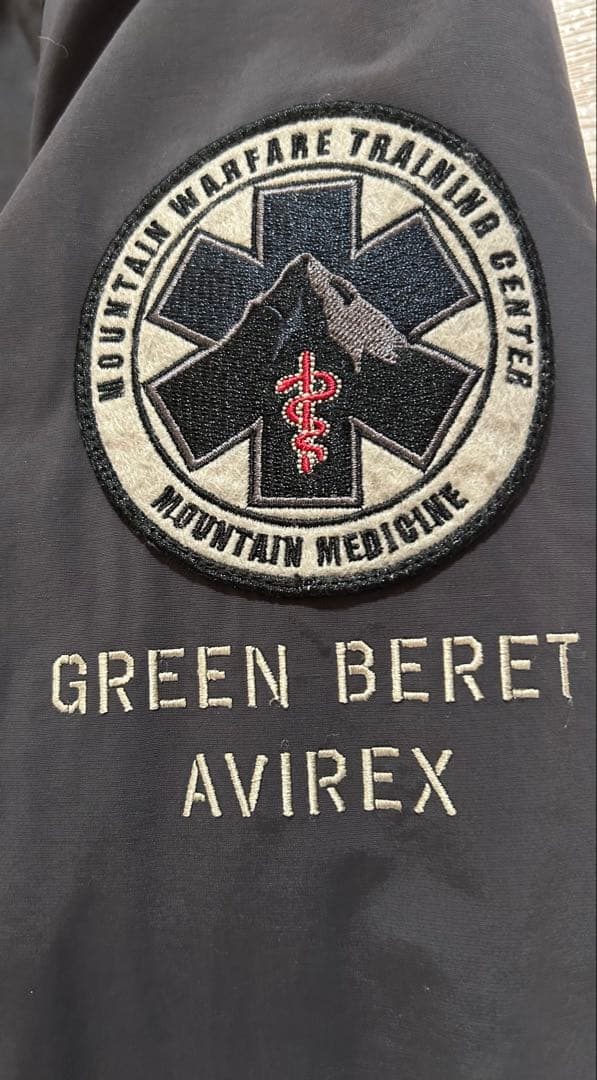 AVIREX アビレックス キルト アーミー ジャケット NO.6192155