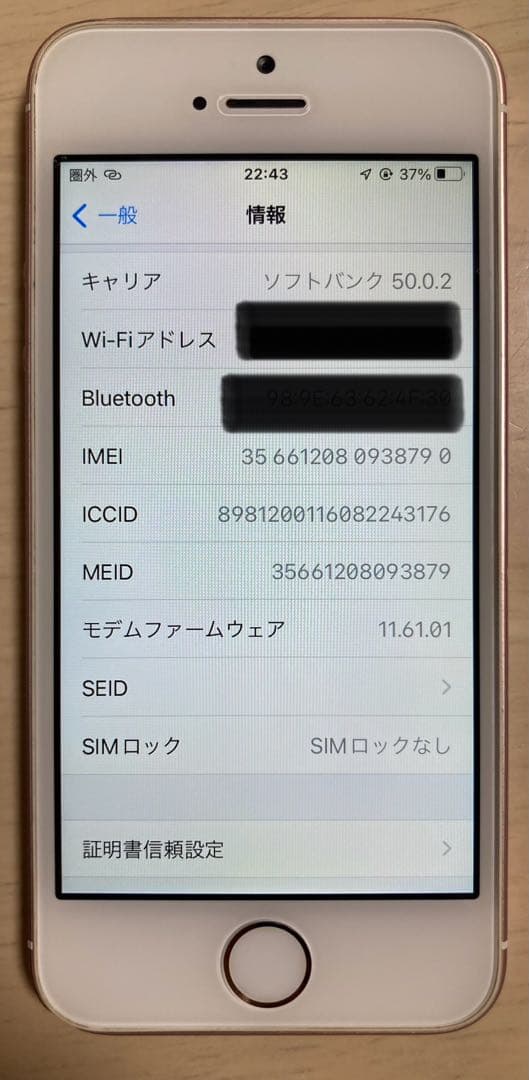 iPhone SE（第1世代） 128GB